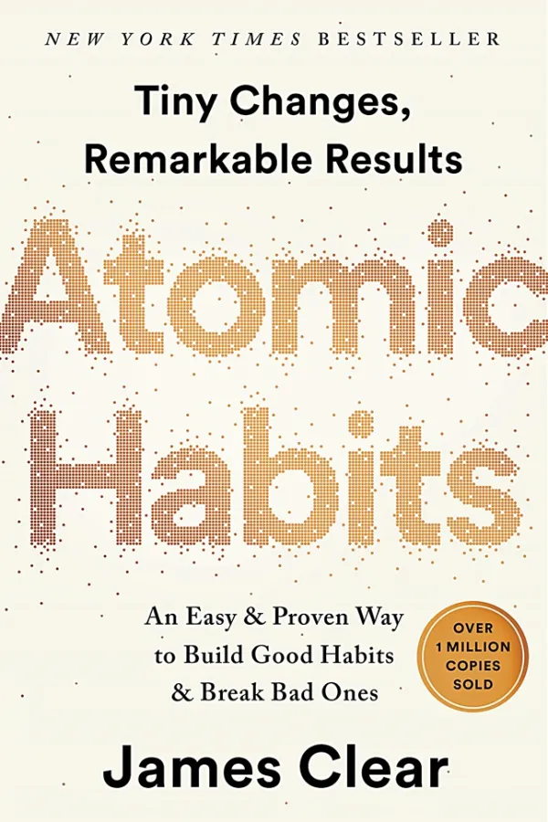 Sampul buku Atomic Habits by James Clear